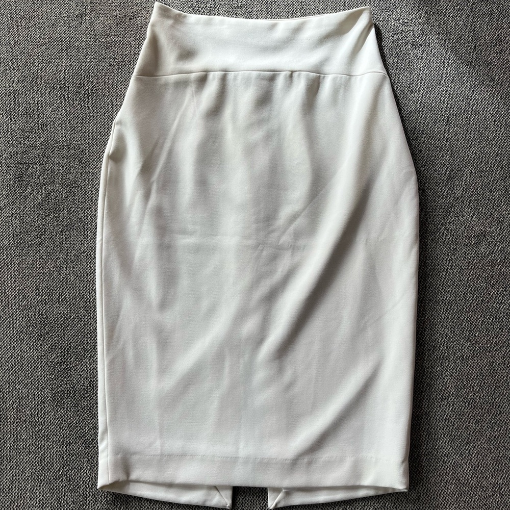 Express White Pencil Skirt